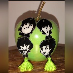 Handmade Beatles earrings